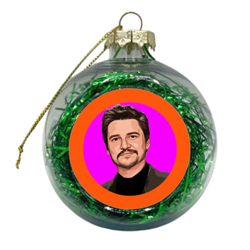 PRETTY PEDRO - xmas bauble by DOLLY WOLFE