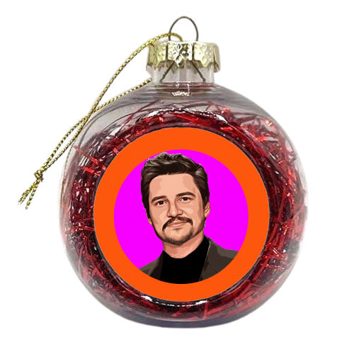 PRETTY PEDRO - xmas bauble by DOLLY WOLFE