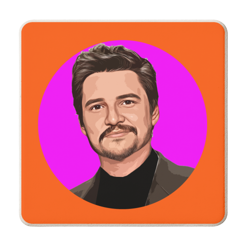 PRETTY PEDRO - personalised beer coaster by DOLLY WOLFE