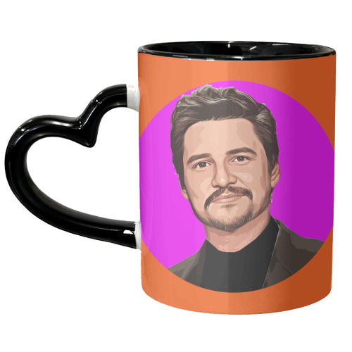 PRETTY PEDRO - unique mug by DOLLY WOLFE