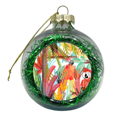 Pretty Polly - xmas bauble by Pen and Gwyn