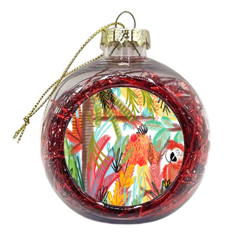 Pretty Polly - xmas bauble by Pen and Gwyn
