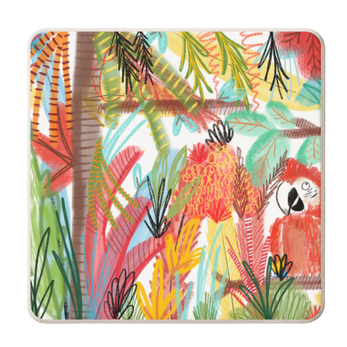 Pretty Polly - personalised beer coaster by Pen and Gwyn