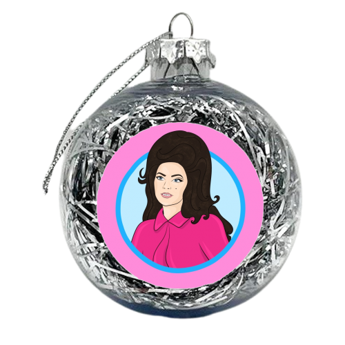 Pretty Priscilla - xmas bauble by Eloise