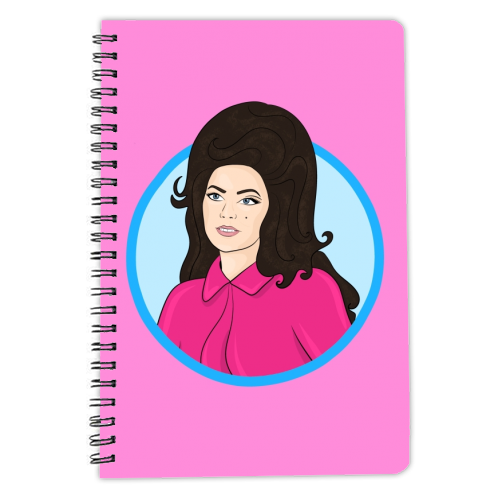 Pretty Priscilla - personalised A4, A5, A6 notebook by Eloise