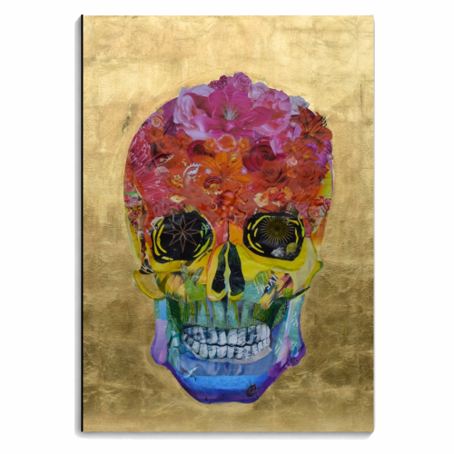 Pride and skull - personalised A4, A5, A6 notebook by Kirstie Taylor