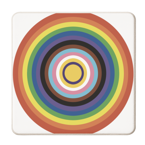 Pride Circle - personalised beer coaster by ARTECCO