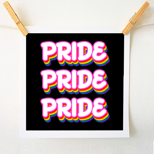 Pride Month - A1 - A4 art print by EZbie