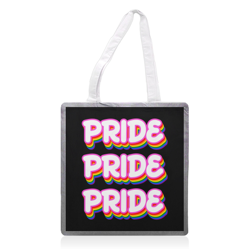 Pride Month - printed canvas tote bag by EZbie