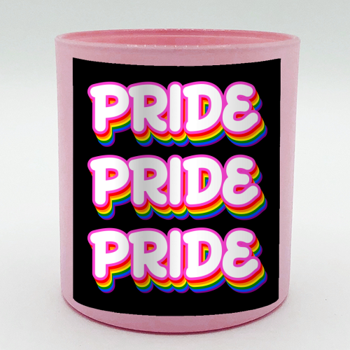 Pride Month - scented candle by EZbie