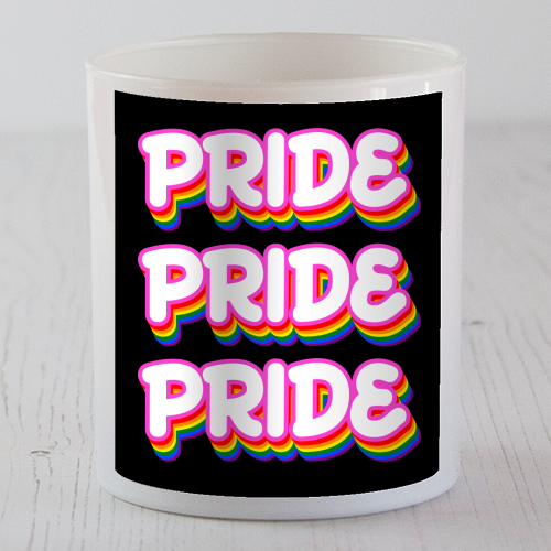 Pride Month - scented candle by EZbie