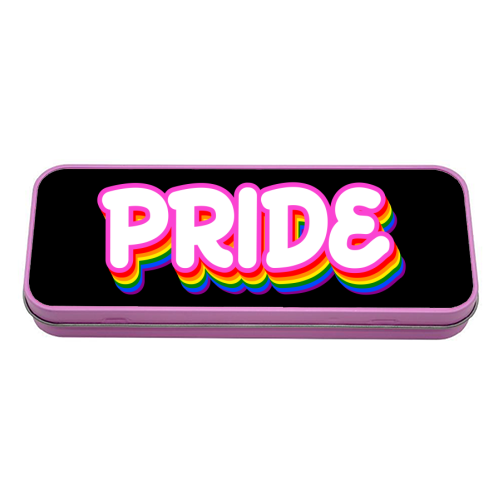 Pride Month - tin pencil case by EZbie
