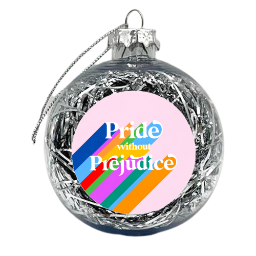 Pride without Prejudice - xmas bauble by Dominique Vari