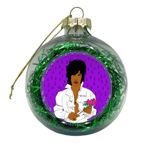 Prince of Purple - xmas bauble by Bite Your Granny