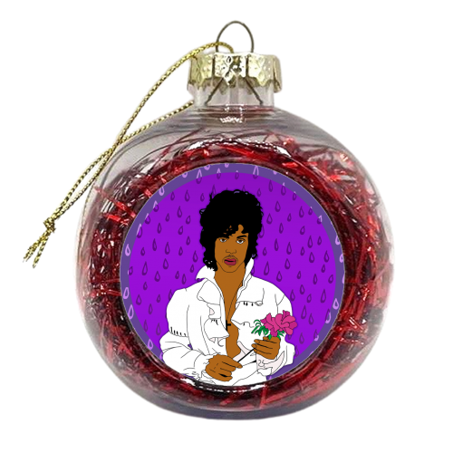 Prince of Purple - xmas bauble by Bite Your Granny