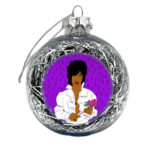 Prince of Purple - xmas bauble by Bite Your Granny