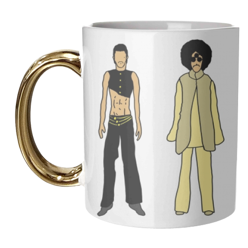 Prince - unique mug by Notsniw Art