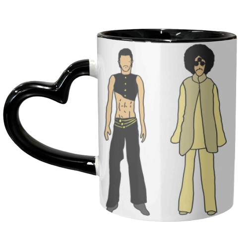 Prince - unique mug by Notsniw Art