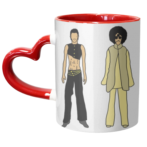 Prince - unique mug by Notsniw Art