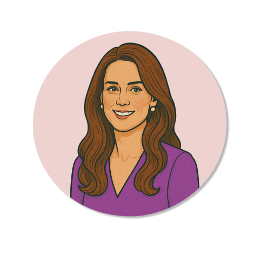 Princess Catherine - Magnet by Ms Doodle