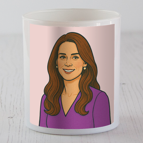 Princess Catherine - scented candle by Ms Doodle