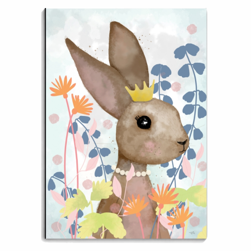 Princess Hare - personalised A4, A5, A6 notebook by Nichola Cowdery