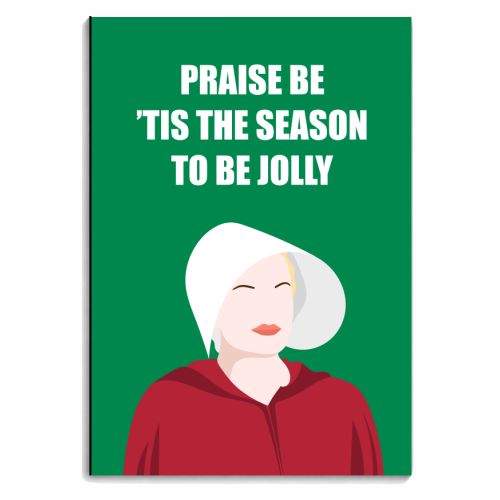 Prise Be 'Tis The Season To Be Jolly - personalised A4, A5, A6 notebook by Adam Regester