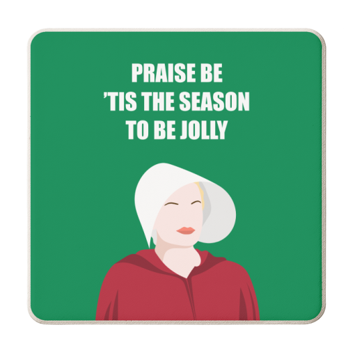 Prise Be 'Tis The Season To Be Jolly - personalised beer coaster by Adam Regester