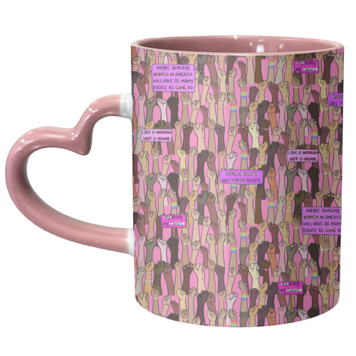 Pro Choice - unique mug by Alice Palazon