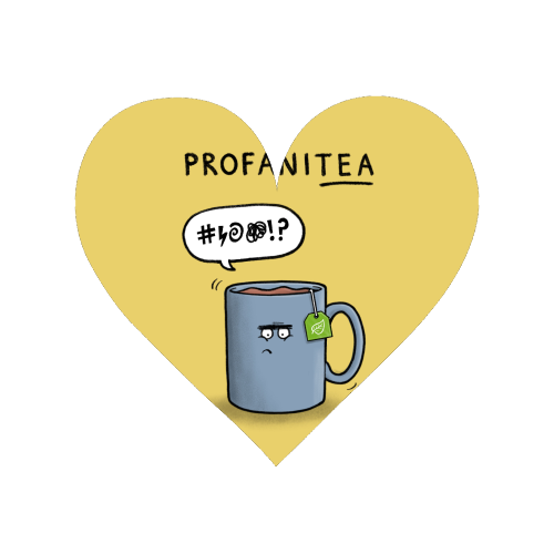 Profani-tea - Magnet by Carl Batterbee