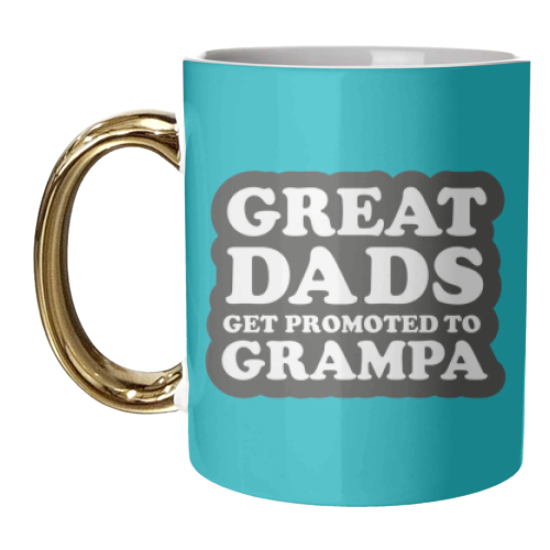 PROMOTED TO GRAMPA - unique mug by The Boy and the Bear