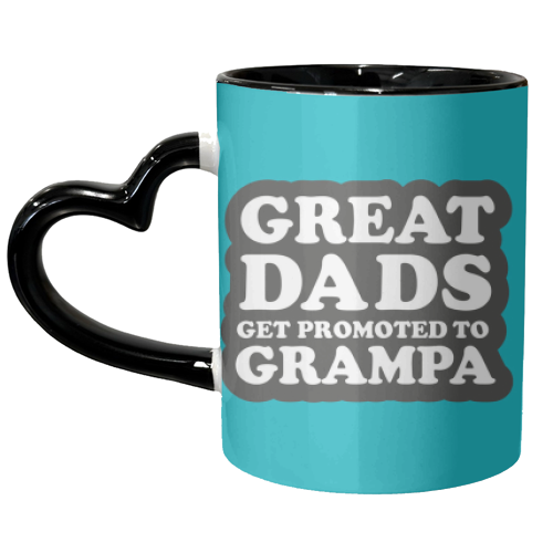 PROMOTED TO GRAMPA - unique mug by The Boy and the Bear