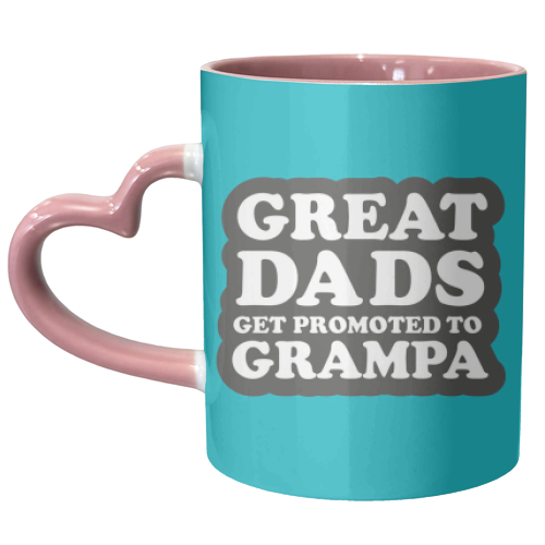 PROMOTED TO GRAMPA - unique mug by The Boy and the Bear