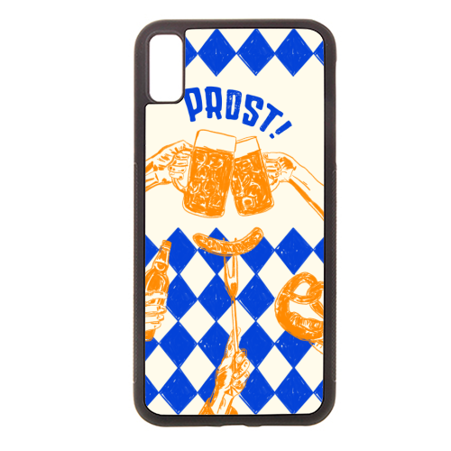 Prost! Beerfest Foodie Vintage - stylish phone case by EZbie