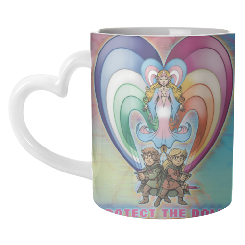 Protect the Dolls - unique mug by ARTECCO