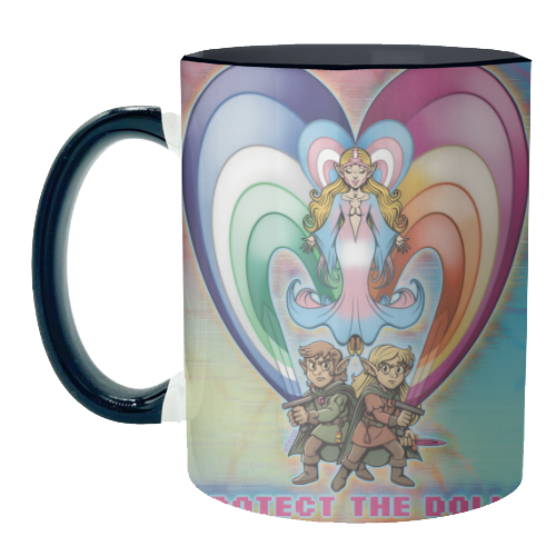 Protect the Dolls - unique mug by ARTECCO