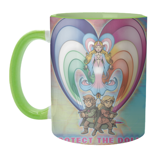 Protect the Dolls - unique mug by ARTECCO