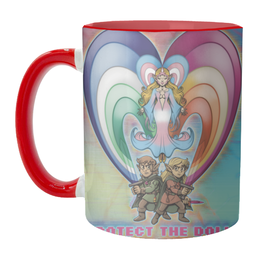 Protect the Dolls - unique mug by ARTECCO