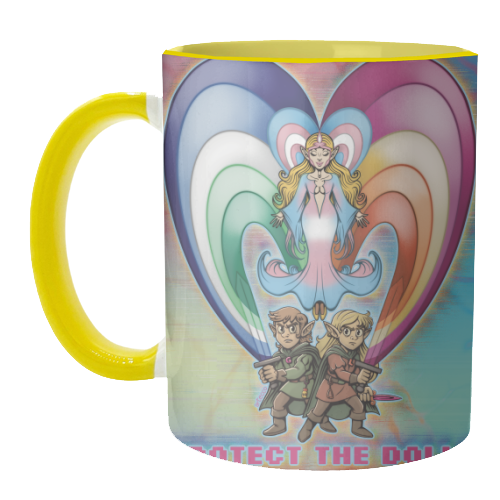 Protect the Dolls - unique mug by ARTECCO