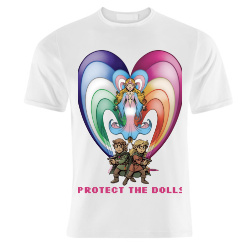 Protect the Dolls - unique t shirt by ARTECCO