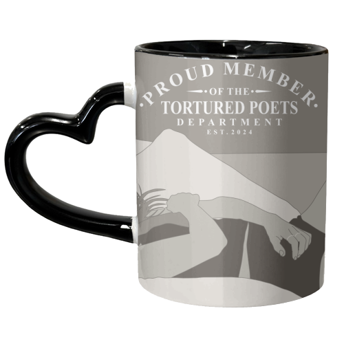 Proud Member of the Tortured Poets - unique mug by Claire Atwood