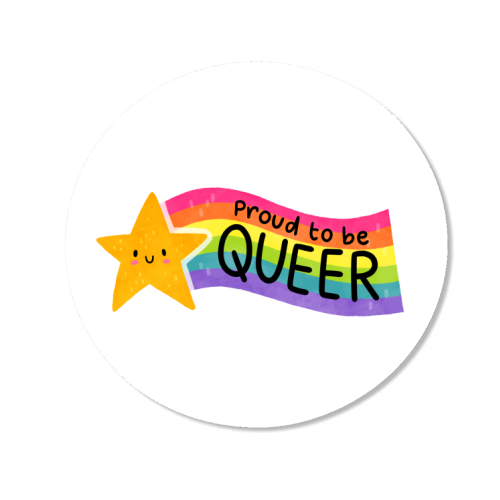 Proud to be Queer - Magnet by Loren Grosvenor