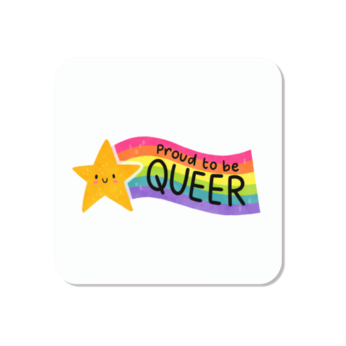 Proud to be Queer - Magnet by Loren Grosvenor