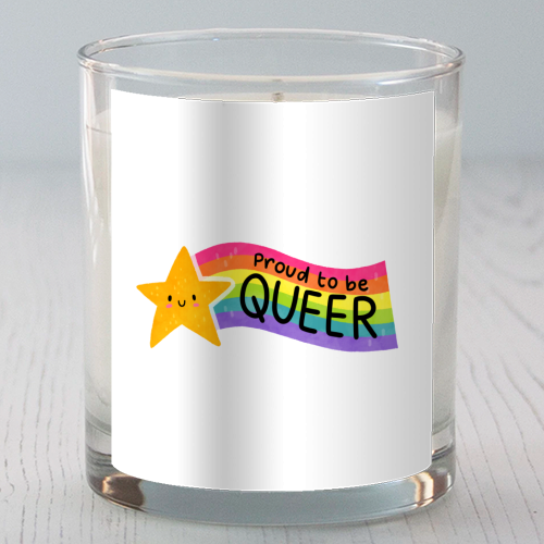 Proud to be Queer - scented candle by Loren Grosvenor