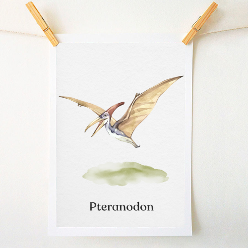 Pteranodon - A1 - A4 art print by Gal Design