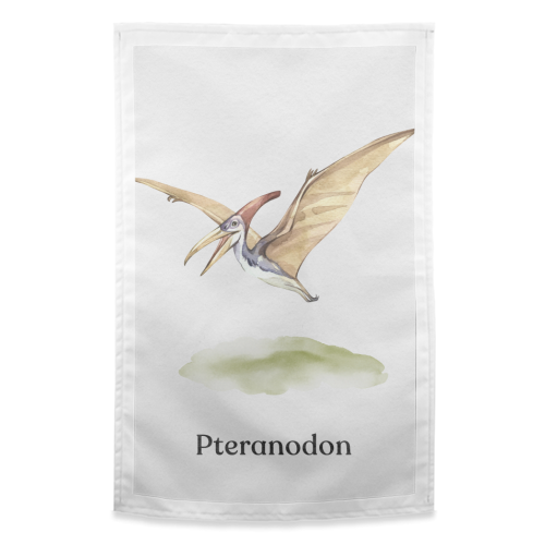 Pteranodon - funny tea towel by Gal Design