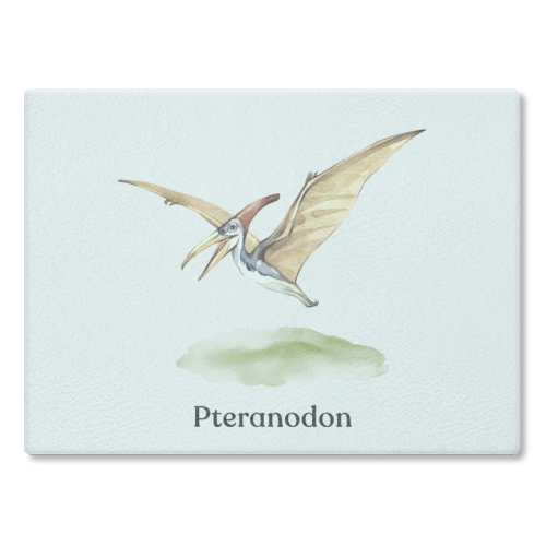 Pteranodon - glass chopping board by Gal Design