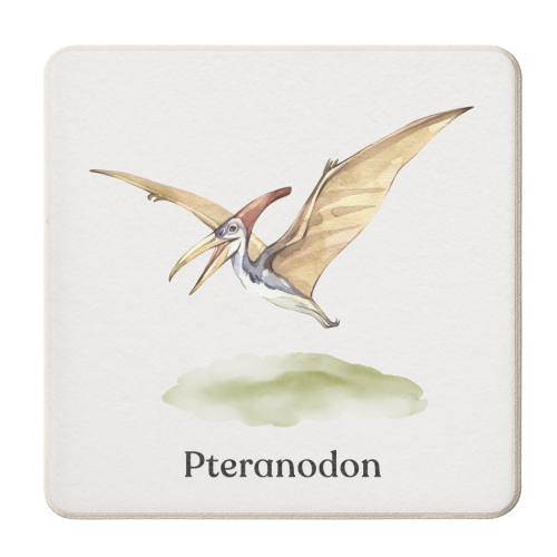 Pteranodon - personalised beer coaster by Gal Design