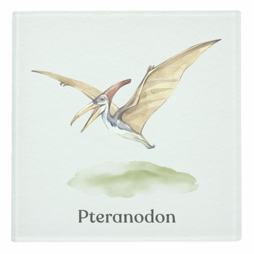 Pteranodon - personalised beer coaster by Gal Design