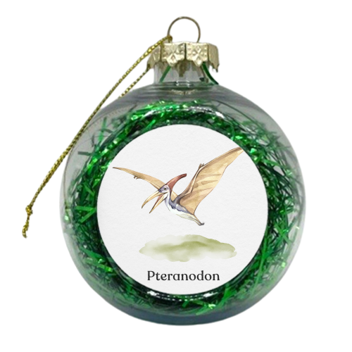 Pteranodon - xmas bauble by Gal Design